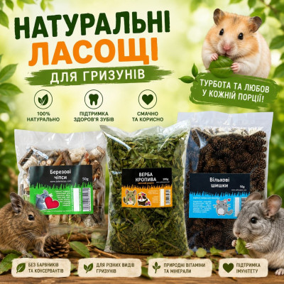 Ласощі для гризунів